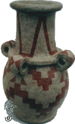  Vase with 4 Handles